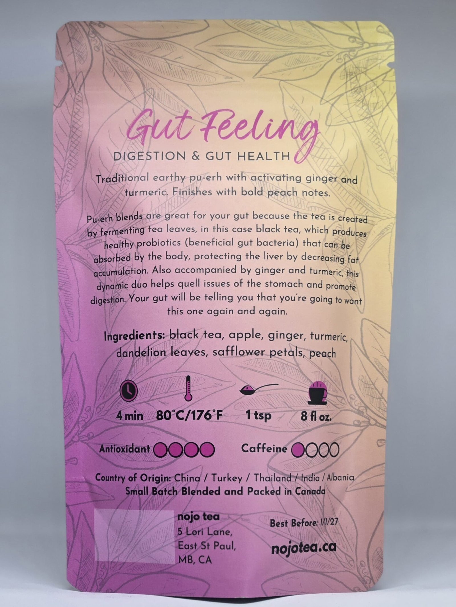 Gut Feeling loose Back